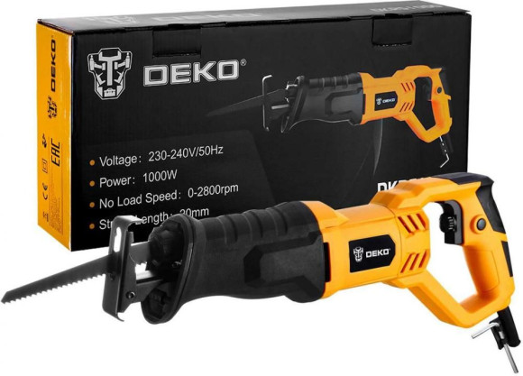 Сабельная пила Deko DKRS1000 1000Вт 2800ход/мин (063-4194)