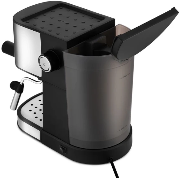 Кофеварка рожковая Kitfort КТ-753 850Вт черный/нержавеющая сталь Кофеварка рожковая Kitfort КТ-753 850Вт черный/нержавеющая сталь