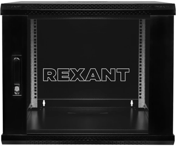 Шкаф коммутационный Rexant (04-0966-112) настенный 6U 600x600мм пер.дв.стекл 60кг серый 510мм 230град. 501мм сталь Шкаф коммутационный Rexant (04-0966-112) настенный 6U 600x600мм пер.дв.стекл 60кг серый 510мм 230град. 501мм сталь