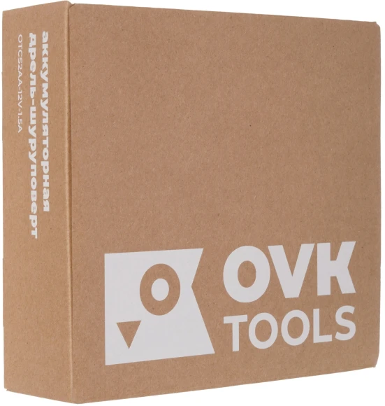 Дрель-шуруповерт Ovk Tools OTCS2AA-12V-1.5A 12Вт аккум. патрон:быстрозажимной