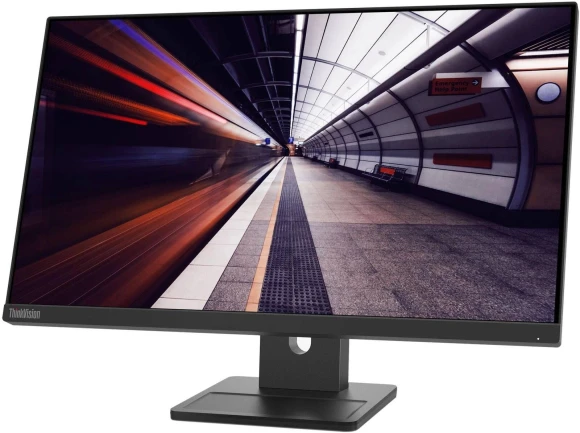 Монитор Lenovo 23.8" ThinkVision E24-30 черный IPS LED 4ms 16:9 HDMI M/M матовая HAS Piv 1300:1 250cd 178гр/178гр 1920x1080 100Hz VGA DP FHD 4.5кг
