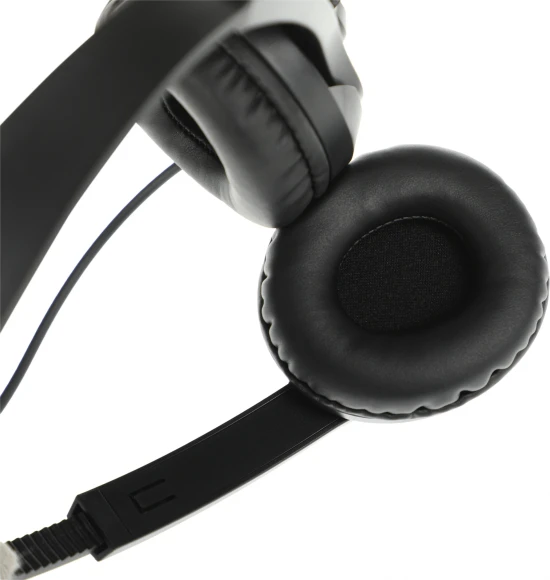 Наушники с микрофоном A4Tech Fstyler FH100i черный 1.8м накладные оголовье (FH100I (STONE BLACK)) Наушники с микрофоном A4Tech Fstyler FH100i черный 1.8м накладные оголовье (FH100I (STONE BLACK))