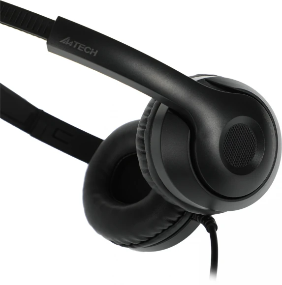 Наушники с микрофоном A4Tech Fstyler FH100i черный 1.8м накладные оголовье (FH100I (STONE BLACK)) Наушники с микрофоном A4Tech Fstyler FH100i черный 1.8м накладные оголовье (FH100I (STONE BLACK))