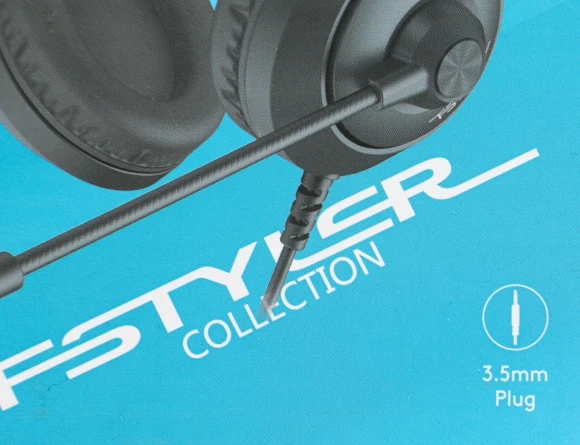 Наушники с микрофоном A4Tech Fstyler FH100i черный 1.8м накладные оголовье (FH100I (STONE BLACK)) Наушники с микрофоном A4Tech Fstyler FH100i черный 1.8м накладные оголовье (FH100I (STONE BLACK))