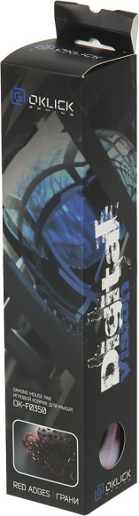 Коврик для мыши Оклик OK-F0350 Средний рисунок/грани 350x280x3мм Коврик для мыши Оклик OK-F0350 Средний рисунок/грани 350x280x3мм