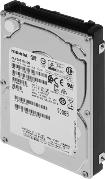 Жесткий диск Toshiba SAS 3.0 900Gb AL15SEB090N Server (10500rpm) 128Mb 2.5" Жесткий диск Toshiba SAS 3.0 900Gb AL15SEB090N Server (10500rpm) 128Mb 2.5"