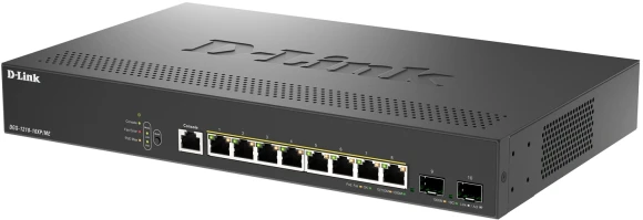 Коммутатор D-Link DGS-1210-10XP/ME/C1A (L2) 8x1Гбит/с 2SFP+ 8PoE+ 240W управляемый Коммутатор D-Link DGS-1210-10XP/ME/C1A (L2) 8x1Гбит/с 2SFP+ 8PoE+ 240W управляемый