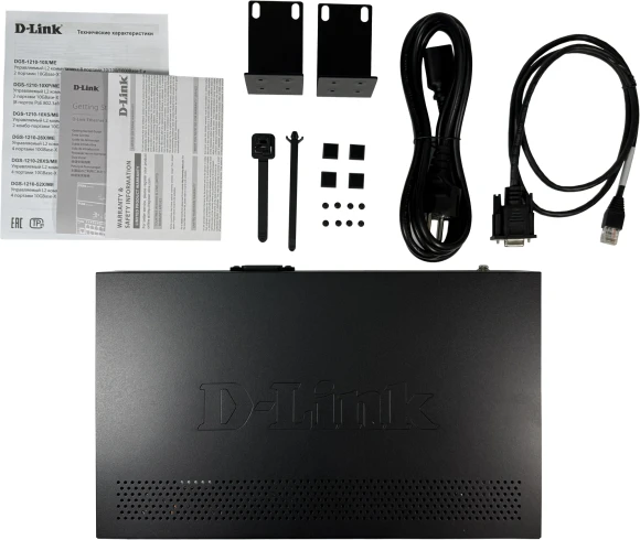 Коммутатор D-Link DGS-1210-10XP/ME/C1A (L2) 8x1Гбит/с 2SFP+ 8PoE+ 240W управляемый Коммутатор D-Link DGS-1210-10XP/ME/C1A (L2) 8x1Гбит/с 2SFP+ 8PoE+ 240W управляемый