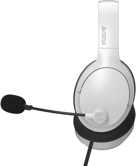 Наушники с микрофоном A4Tech Fstyler FH280U белый 2м мониторные USB оголовье Наушники с микрофоном A4Tech Fstyler FH280U белый 2м мониторные USB оголовье