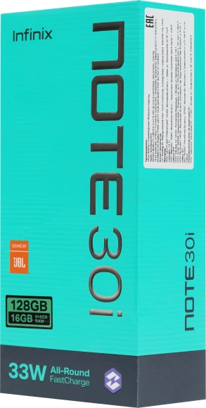 Смартфон Infinix X6716 Note 30i 128Gb 8Gb зеленый моноблок 3G 4G 2Sim 6.66" 1080x2400 Android 13 64Mpix 802.11 a/b/g/n/ac NFC GPS GSM900/1800 GSM1900 FM microSD max1024Gb Смартфон Infinix X6716 Note 30i 128Gb 8Gb зеленый моноблок 3G 4G 2Sim 6.66" 1080x2400 Android 13 64Mpix 802.11 a/b/g/n/ac NFC GPS GSM900/1800 GSM1900 FM microSD max1024Gb