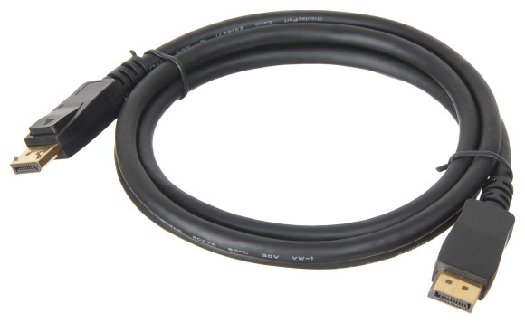 Кабель аудио-видео Buro V1.4 DisplayPort (m)/DisplayPort (m) 1.5м. черный (BHP-DPP-1.4-1.5)