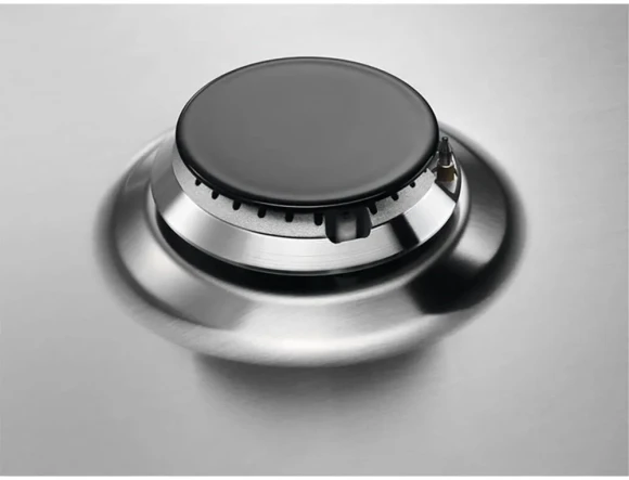 Газовая варочная поверхность AEG HGB64420SM нержавеющая сталь