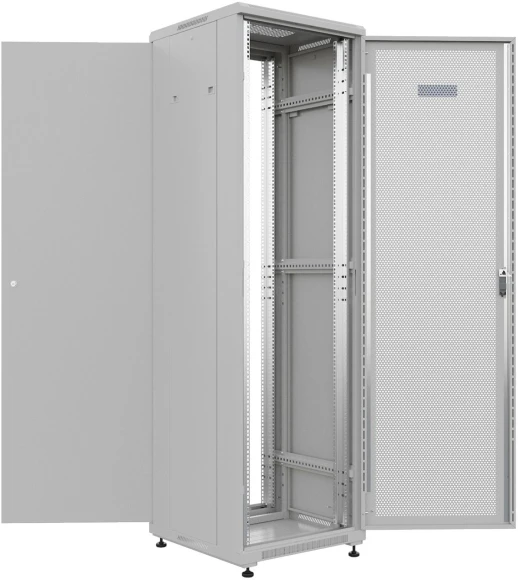 Шкаф коммутационный NTSS Премиум (NTSS-R42U6060PD) напольный 42U 600x600мм пер.дв.перфор. металл 900кг серый 510мм 86кг IP20 металл Шкаф коммутационный NTSS Премиум (NTSS-R42U6060PD) напольный 42U 600x600мм пер.дв.перфор. металл 900кг серый 510мм 86кг IP20 металл