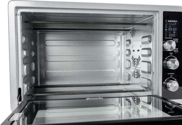 Мини-печь BBK OE3073DC 30л. 1500Вт черный/серебристый