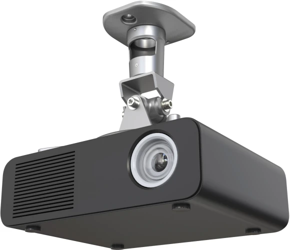 Кронштейн для проектора Cactus CS-VM-PR01-AL серебристый макс.10кг потолочный поворот и наклон