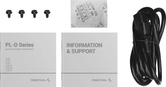 Блок питания Deepcool ATX 750W PL750D 80+ bronze (20+4pin) APFC 120mm fan 8xSATA RTL