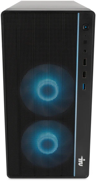 ПК IRU Tactio 310H6SEA MT i5 12400F (2.5) 16Gb SSD512Gb RTX3050 8Gb FreeDOS GbitEth 500W черный (2111269)