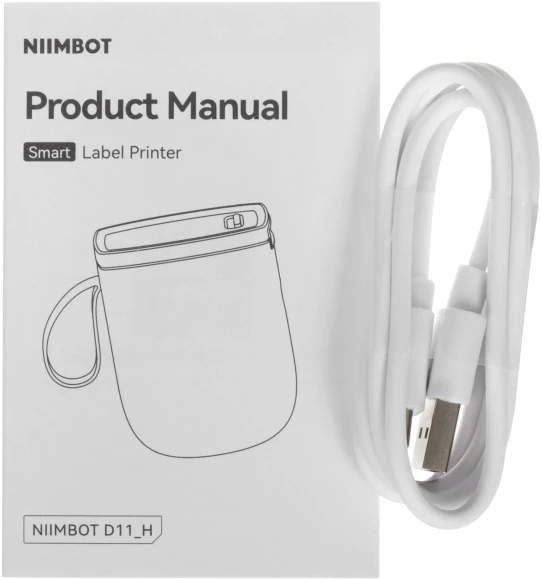 Термопринтер Niimbot D11 H (1746731) 300dpi 50мм/с/USB/BT для печ.этик. розовый
