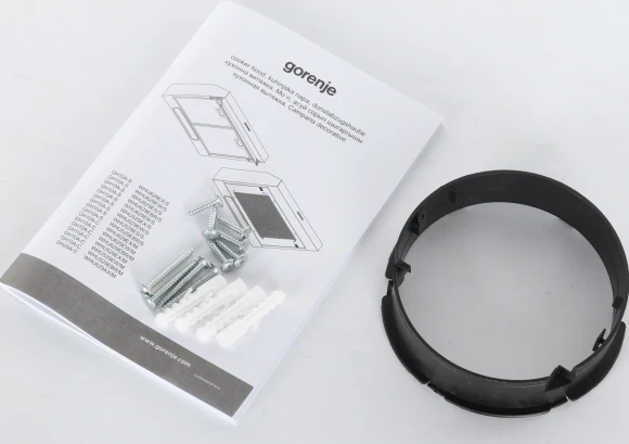 Вытяжка козырьковая Gorenje WHU629EX/M нержавеющая сталь управление: кнопочное (1 мотор)