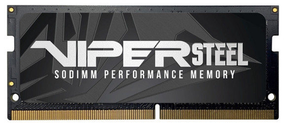 Память DDR4 8Gb 2666MHz Patriot PVS48G266C8S Viper Steel RTL PC4-21300 CL18 SO-DIMM 260-pin 1.2В single rank Ret