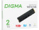 Накопитель SSD Digma PCIe 4.0 x4 2TB DGSM4002TM63T Meta M6 M.2 2280