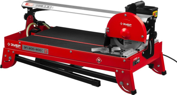 Плиткорез электрический Зубр Мастер ЭП-200-800С 800Вт красный Плиткорез электрический Зубр Мастер ЭП-200-800С 800Вт красный