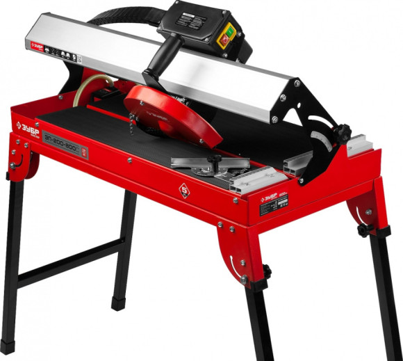 Плиткорез электрический Зубр Мастер ЭП-200-800С 800Вт красный Плиткорез электрический Зубр Мастер ЭП-200-800С 800Вт красный