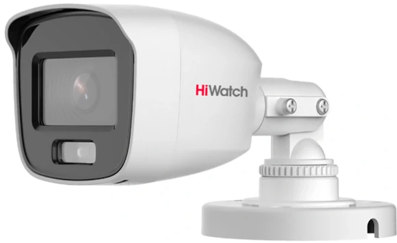 Камера видеонаблюдения аналоговая HiWatch DS-T200L(С)(2.8mm) 2.8-2.8мм HD-CVI HD-TVI цв. корп.:белый