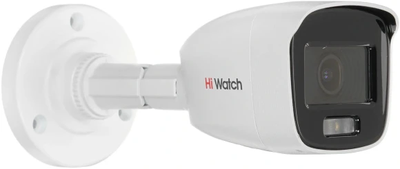 Камера видеонаблюдения аналоговая HiWatch DS-T200L(С)(2.8mm) 2.8-2.8мм HD-CVI HD-TVI цв. корп.:белый