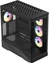 Корпус Formula Air Power G9 Duo PA черный без БП ATX 12x120mm 3x140mm 2xUSB3.0 audio bott PSU