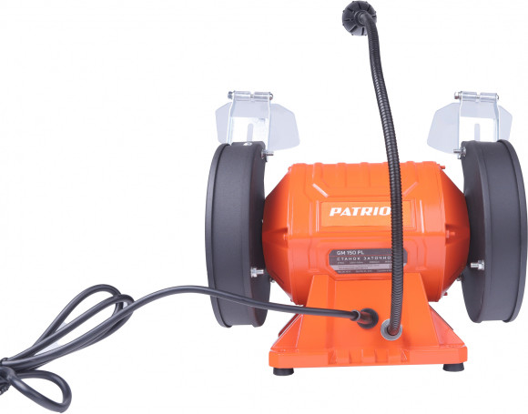 Электроточило Patriot GM 150 PL Expert 375Вт 2980об/мин d=150мм t=20мм