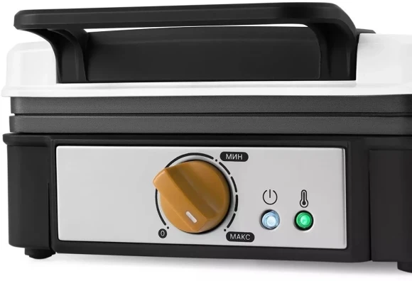 Вафельница Kitfort КТ-1692 1200Вт белый/черный Вафельница Kitfort КТ-1692 1200Вт белый/черный