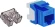 Модуль Lanmaster LAN-OK45U6/180N-BL Keystone RJ45 кат.6 син. Модуль Lanmaster LAN-OK45U6/180N-BL Keystone RJ45 кат.6 син.