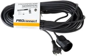 Удлинитель силовой PROconnect Pro-Uc (11-7106) 2x0.75кв.мм 1розет. 20м ПВС 6A без катушки оранжевый
