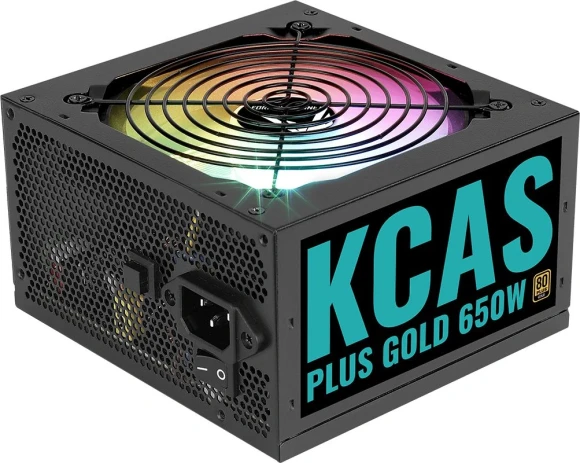 Блок питания Formula ATX 650W AC KCAS PLUS GOLD 650W RGB 80+ gold (20+4pin) APFC 120mm fan color LED 6xSATA RTL