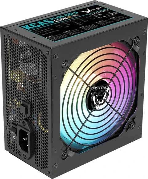 Блок питания Formula ATX 650W AC KCAS PLUS GOLD 650W RGB 80+ gold (20+4pin) APFC 120mm fan color LED 6xSATA RTL