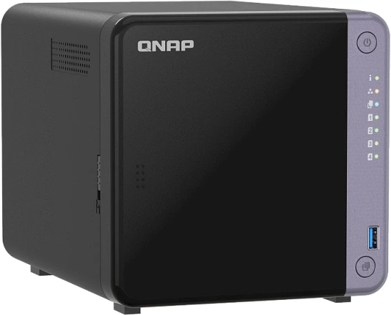Сетевое хранилище NAS Qnap TS-432X-4G 4-bay настольный Alpine AL-524