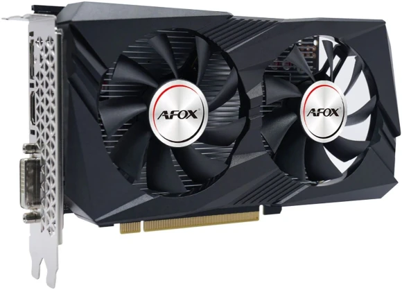 Видеокарта Afox PCI-E 4.0 AF3050-6GD6H7-V2 NVIDIA GeForce RTX 3050 6Gb 96bit GDDR6 1042/14000 DVIx1 HDMIx1 DPx1 HDCP Ret Видеокарта Afox PCI-E 4.0 AF3050-6GD6H7-V2 NVIDIA GeForce RTX 3050 6Gb 96bit GDDR6 1042/14000 DVIx1 HDMIx1 DPx1 HDCP Ret
