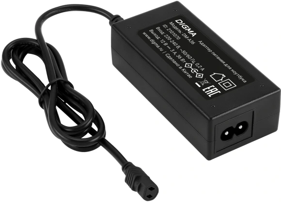 Блок питания Digma DM-A90 автоматический 90W 18.5V-20V 4-коннект. 4.62A от бытовой электросети