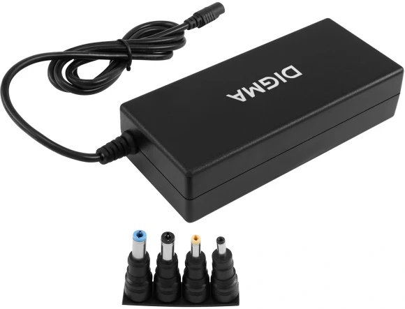 Блок питания Digma DM-A90 автоматический 90W 18.5V-20V 4-коннект. 4.62A от бытовой электросети