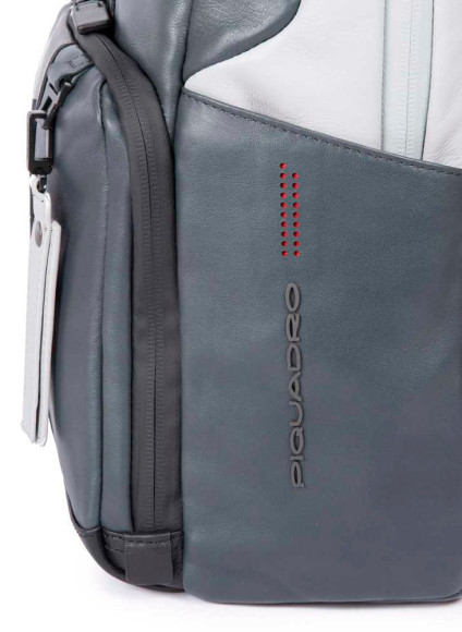 Рюкзак Piquadro Urban CA3214UB00BM/GRN серый/черный кожа Рюкзак Piquadro Urban CA3214UB00BM/GRN серый/черный кожа