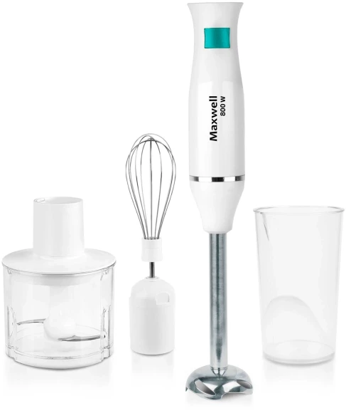 Блендер погружной Maxwell Nature MW-1160 800Вт разноцветный