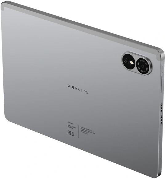 Планшет Digma Pro Quantum T606 (1.6) 8C RAM6Gb ROM128Gb 11" In-Cell 1280x800 4G Android 14 серый 13Mpix 5Mpix BT WiFi microSD 2Tb 7000mAh 600hrs Планшет Digma Pro Quantum T606 (1.6) 8C RAM6Gb ROM128Gb 11" In-Cell 1280x800 4G Android 14 серый 13Mpix 5Mpix BT WiFi microSD 2Tb 7000mAh 600hrs