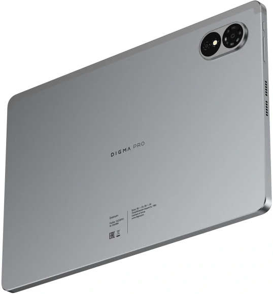 Планшет Digma Pro Quantum T606 (1.6) 8C RAM6Gb ROM128Gb 11" In-Cell 1280x800 4G Android 14 серый 13Mpix 5Mpix BT WiFi microSD 2Tb 7000mAh 600hrs Планшет Digma Pro Quantum T606 (1.6) 8C RAM6Gb ROM128Gb 11" In-Cell 1280x800 4G Android 14 серый 13Mpix 5Mpix BT WiFi microSD 2Tb 7000mAh 600hrs