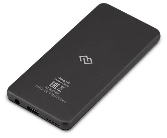 Плеер Hi-Fi Flash Digma M5 BT 32Gb черный/2.4"/FM/microSD/microSDHC Плеер Hi-Fi Flash Digma M5 BT 32Gb черный/2.4"/FM/microSD/microSDHC