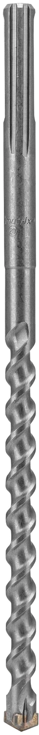 Бур Matrix 71270 по бетону Д=20мм Дл=800мм (1пред.) для перфораторов