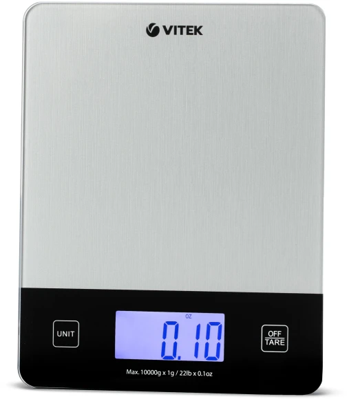 Весы кухонные электронные Vitek VT-8010 макс.вес:10кг серый Весы кухонные электронные Vitek VT-8010 макс.вес:10кг серый