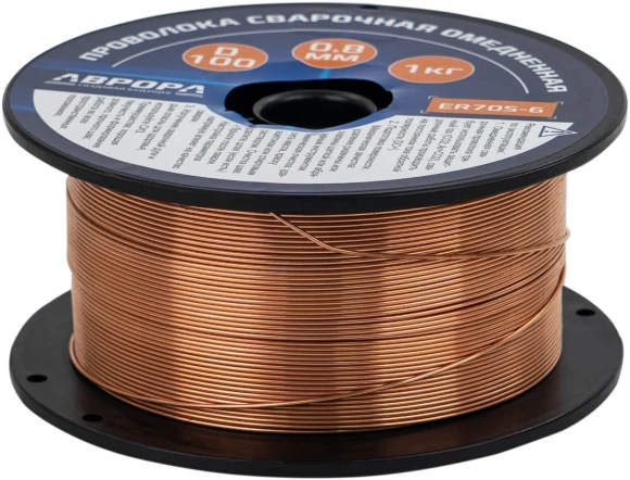 Проволока свар. Aurora ER70S-6 D0.8мм 5000гр (40988)