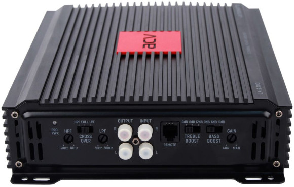 Усилитель автомобильный ACV LX-2.100 двухканальный Усилитель автомобильный ACV LX-2.100 двухканальный