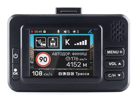 Видеорегистратор с радар-детектором Incar SDR-40 Tibet GPS черный Видеорегистратор с радар-детектором Incar SDR-40 Tibet GPS черный